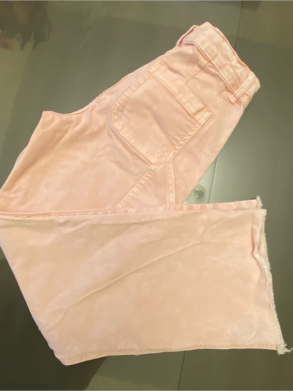 art class Girls Size 10 Light Pink Jeans with Raw Hem